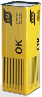 Eletrodo revestido para a�o carbono, 18 kg, E7018G/1 OK5500, com 3,25 mm, ESAB