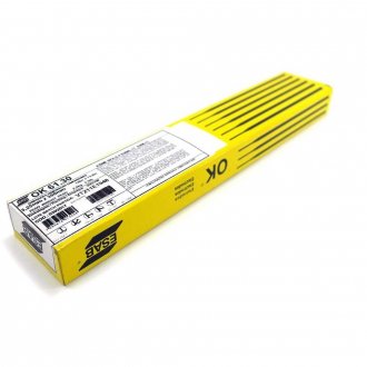 Eletrodo revestido para inox, 2,5 kg, AWS E308-17, com 4,00 mm, OK6130 ESAB