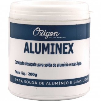Fluxo para solda alum�nio, com 200 g, OXIGEN