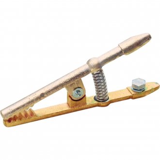 Garra negativa/obra de bronze para solda, 500 A, 10400810 CARBOGRAFITE