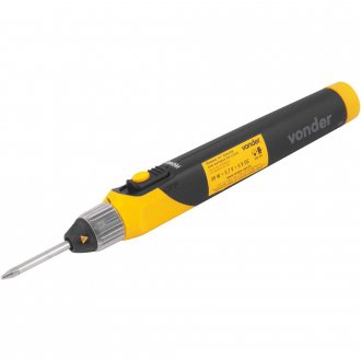 Ferro para solda com bateria de l�tio, cabo USB, FSV 030 VONDER