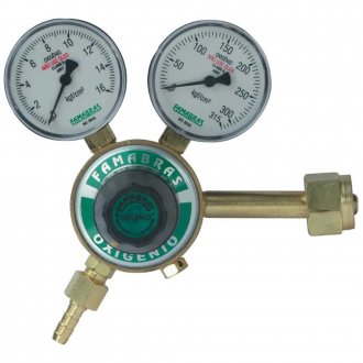 Regulador de press�o para oxig�nio, FRO-116, FAMABRAS
