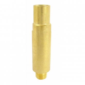 V�lvula seca corta-chama para regulador, Oxig�nio, descart�vel, VSCR-OX 40169686 WM/PROSTAR