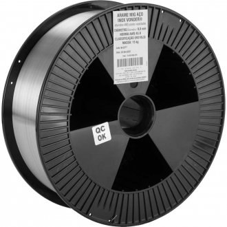 Arame MIG a�o inox ER316LSi, 0,8 mm, carretel com 15 kg, VONDER