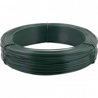 Arame revestido com PVC, verde, BWG 20, 1 kg VONDER