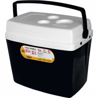 Caixa t�rmicas, 26 litros, preta, CXT0226 BOTAFOGO