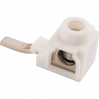 Borne de conex�o com entrada lateral, branco, 56300191 TRAMONTINA ELETRIK