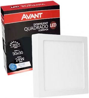 Lumin�ria LED de sobrepor, 24 W, bivolt, 768131375, AVANT