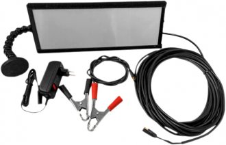 Lumin�ria com 2 LED'S, 35 cm x 13 cm, VIX