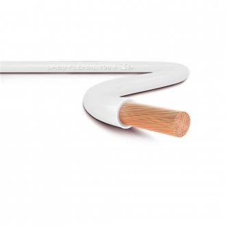 Cabo flex�vel 750 V, 2,5 mm� x 100 metros, branco, SIL