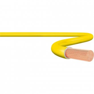 Cabo flex�vel 750 V, 4 mm� x 100 metros, amarelo, SIL