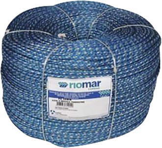 Corda monofilamento tran�ada, azul, 12 mm x 785 m, Pesca Chata RIOMAR