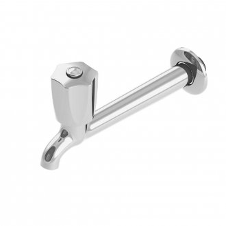Torneira pl�stica de parede para cozinha, acabamento C50, cromada, 7366 DELTA