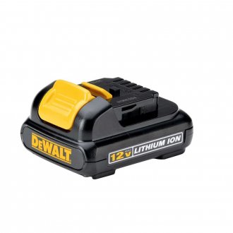 Bateria de �ons de l�tio, 1,3 Ah, 12 V MAX, DCB120-B2 DEWALT