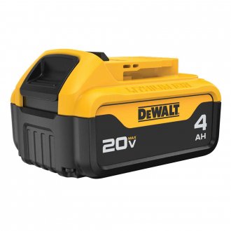 Bateria de �ons de l�tio, 4 Ah 20 V MAX, DCB204-B3 DEWALT