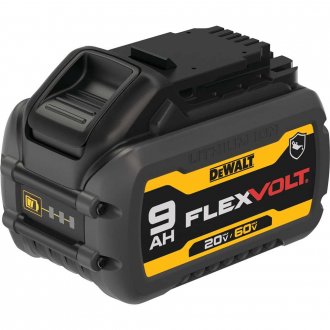 Bateria de �ons de l�tio, resistente a �leo, 9 Ah 20 V / 60 V MAX, DCB609G DEWALT