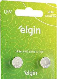 Bateria alcalina, LR44, 1,5 V, ELE000000082194 ELGIN