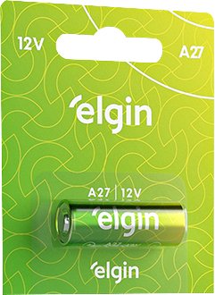 Pilha alcalina, 12 V, A27, ELE000000082196 ELGIN