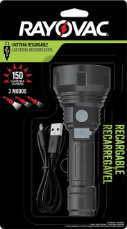Lanterna recarreg�vel, 150 lm, ROVVPHHL4 RAYOVAC