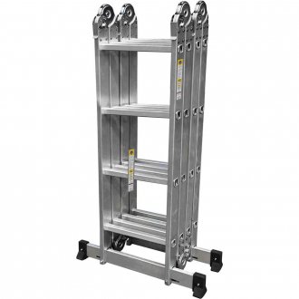 Escada multifun��es, 120 kgf, 4 x 4 degraus, ESC0266 PRIME