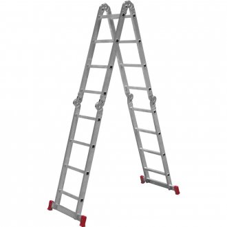 Escada de alum�nio multifun��o articulada, 4 x 4, ESC 0293 BOTAFOGO