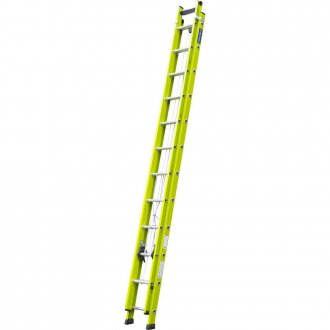 Escada extens�vel em fibra de vidro, 21 degraus de alum�nio, 3,95 m x 6,75 m, EFV-21 G, COGUMELO