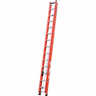 Escada extens�vel em fibra de vidro, 23 degraus de alum�nio, 4,25 m x 7,2 m, EFV-23, COGUMELO