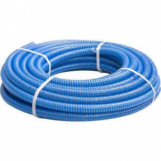 Mangueira PVC de suc��o azul 3/4