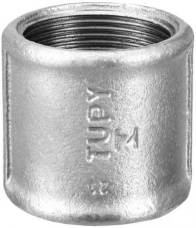 Luva em ferro galvanizado 3/4