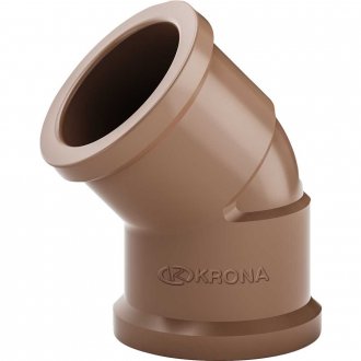 Joelho 45� sold�vel, 50 mm, 419, KRONA