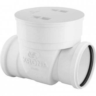 V�lvula de reten��o para esgoto, DN 100, 668, KRONA