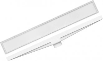 Ralo linear invis�vel, modelo seco, branco, 50 cm, 20102125 PLASTILIT