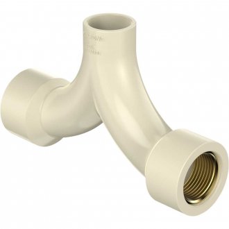 T� misturador RF em CPVC Ultraterm, 22 mm x 3/4