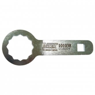 Chave estriada, 36,0 mm, para apertar e soltar a tampa do filtro de �leo, 101038, RAVEN