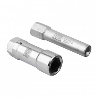 Chave soquete longo vazado de 18 mm, para porca superior do amortecedor, 737001, RAVEN