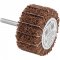 Roda com haste para remo��o e acabamento, 60 mm x 30 mm, gr�o 100, VONDER