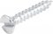 Parafuso madeira 2,8 mm x 16 mm, cabe�a chata, zincado, VONDER