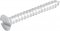 Parafuso madeira 3,2 mm x 25 mm, cabe�a chata, zincado, VONDER