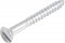 Parafuso madeira 3,5 mm x 30 mm, cabe�a chata, zincado, VONDER