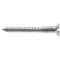 Parafuso madeira 3,5 mm x 30 mm, cabe�a chata, zincado, com bucha pl�stica, VONDER
