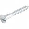 Parafuso madeira 4,2 mm x 30 mm, cabe�a chata, zincado, VONDER