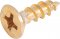 Parafuso madeira chipboard,  3,5 mm x 12,0 mm, cabe�a chata, fenda cruzada/phillips,  VONDER