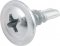 Parafuso autobrocante, cabe�a flangeada, 4,2 mm x 13 mm, cartela com 10 pe�as, VONDER