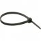 Abra�adeira de nylon, preta, 100 mm x 2,5 mm, com 100 pe�as, VONDER