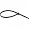 Abra�adeira de nylon preta, 400 mm x 7,2 mm com 10 pe�as VONDER