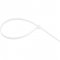 Abra�adeira de nylon, branca, 400 mm x 7,2 mm, com 100 pe�as, VONDER