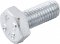 Parafuso sextavado zincado 10 mm x 25 mm, MA, rosca total, VONDER