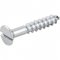 Parafuso madeira 4,2 mm x 25 mm, cabe�a chata, zincado, VONDER
