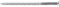 Parafuso madeira 4,2 mm x 65 mm, cabe�a chata, zincado, VONDER.