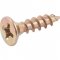 Parafuso madeira chipboard,  3,5 mm x 14,0 mm, cabe�a chata, fenda cruzada/phillips,  VONDER